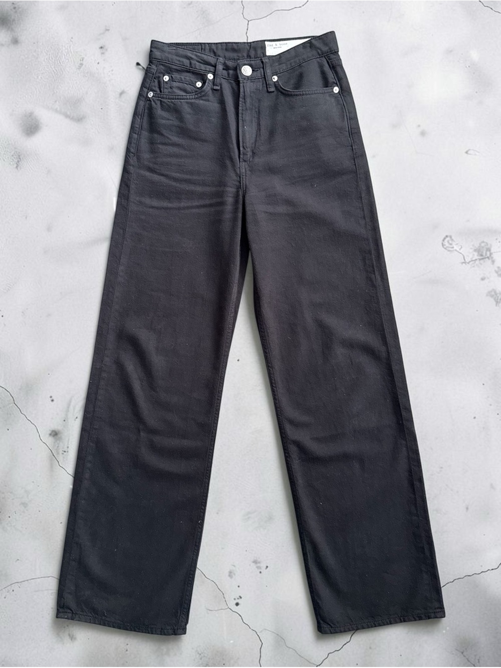 NWT rag & bone Logan Wide-Leg Jean - Picture 4 of 6